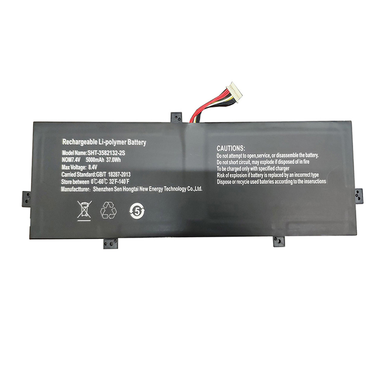 (obrázek pro) 7.4V 5000mAh RTDPART 3582132-2S Haoqin haobook140compatible kompatibilní baterie
