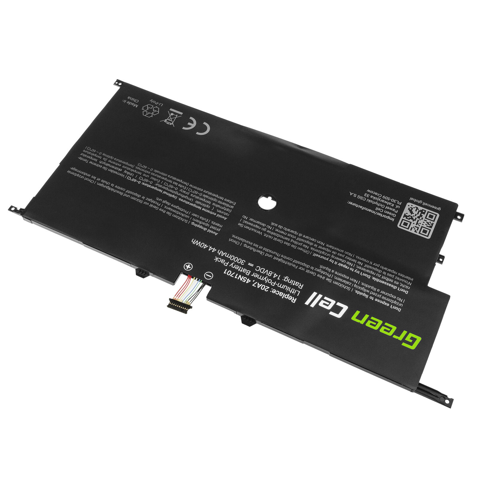 Lenovo ThinkPad X1 Carbon 14 Gen 2 20A7 20A8 45N1702 45N1703 kompatibilní baterie - Kliknutím na obrázek zavřete