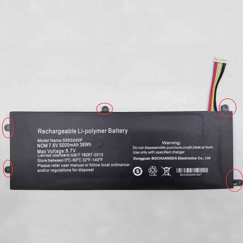 (obrázek pro) 7.6V 5583240P Thomson X15i5-8TU512 NEO X15 15I-8BK1T kompatibilní baterie