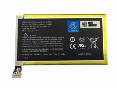 (obrázek pro) Amazon Typ 58-000055 (1ICP4/82/138) 3,7V Li-Polymer kompatibilní baterie