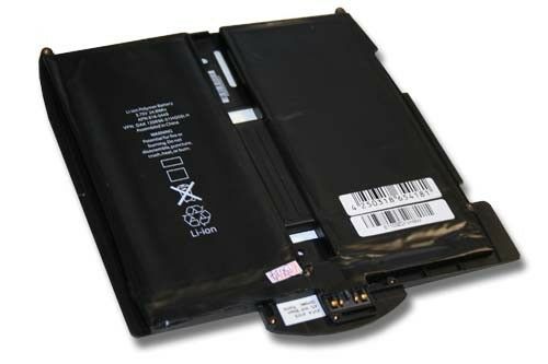 Apple iPAD A1315 A1337 A1219 kompatibilní baterie - Kliknutím na obrázek zavřete