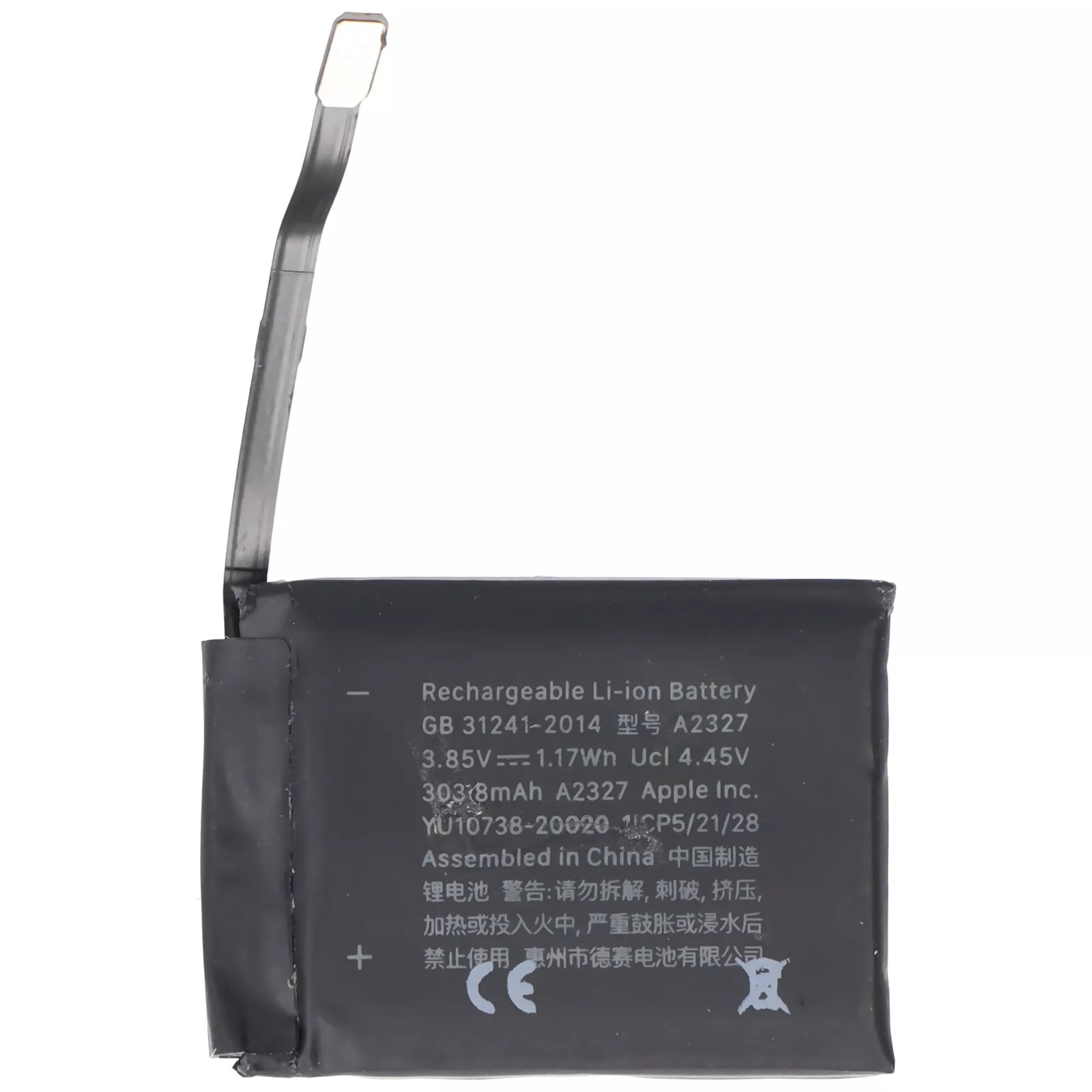 (obrázek pro) A2327 Apple Watch Series 6 44 mm Model A2292 A2294 A2376 kompatibilní baterie