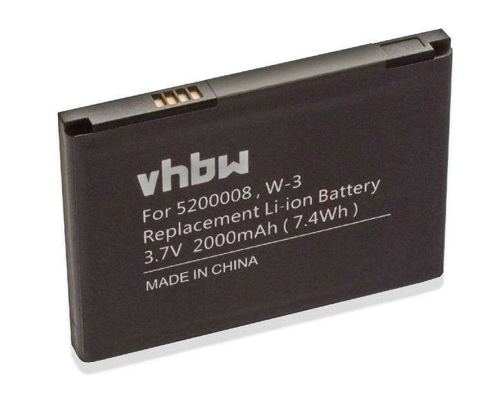 (obrázek pro) W-3 Netgear Aircard AC785S 2000mAh 3,7V Li-Ion kompatibilní baterie