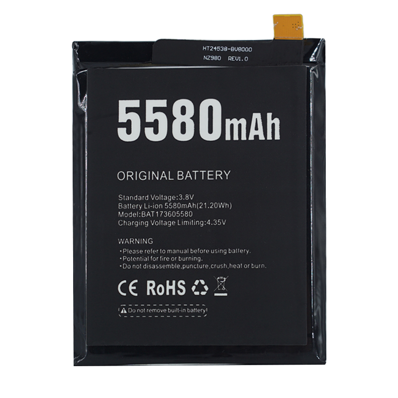 DOOGEE S60,DOOGEE S60 LITE 5580mAh 3.8V kompatibilní baterie