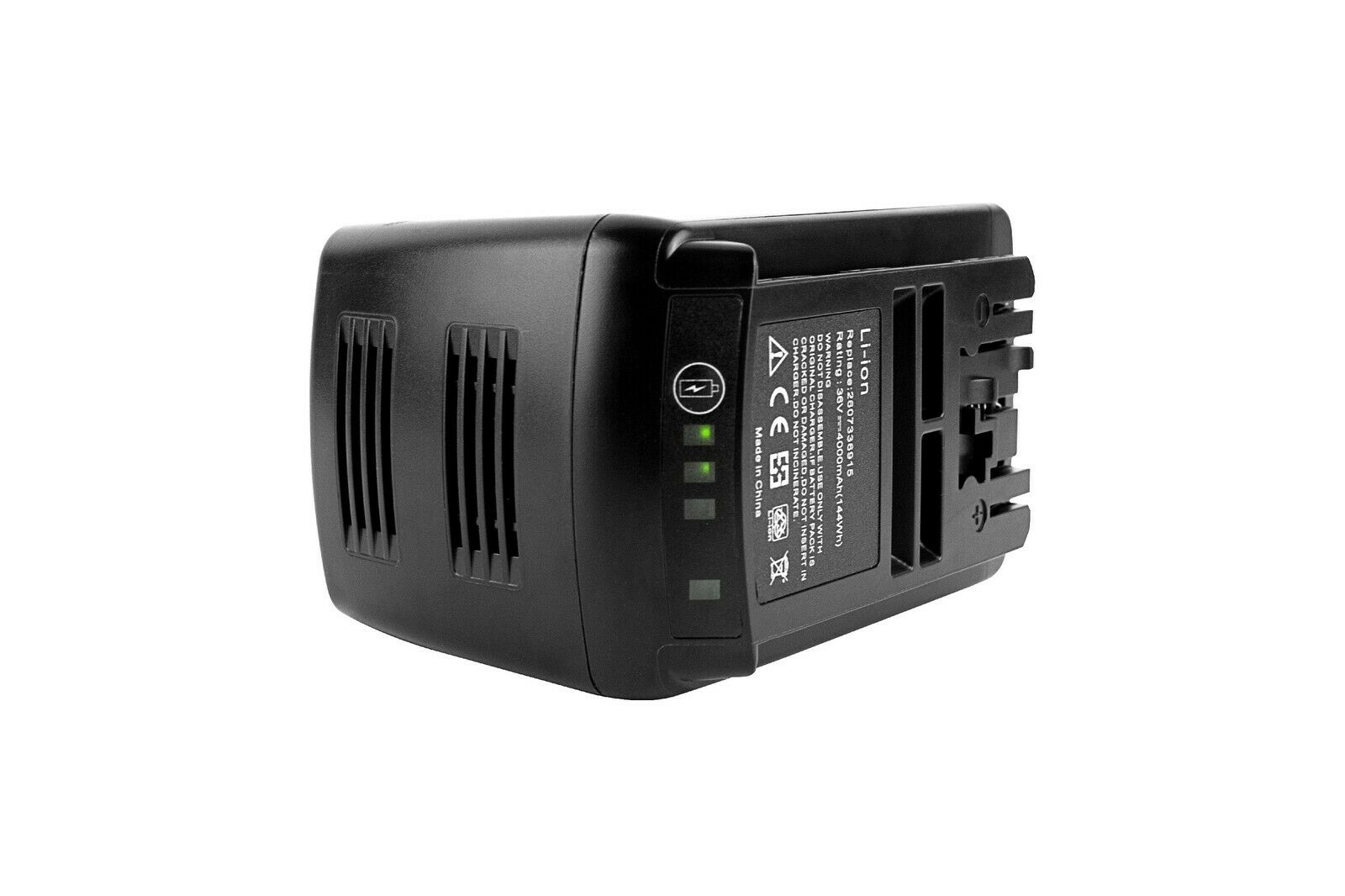 (obrázek pro) Bosch 2607336001 2607336002 2607336003 4000mAh 36V Li-Ion kompatibilní baterie