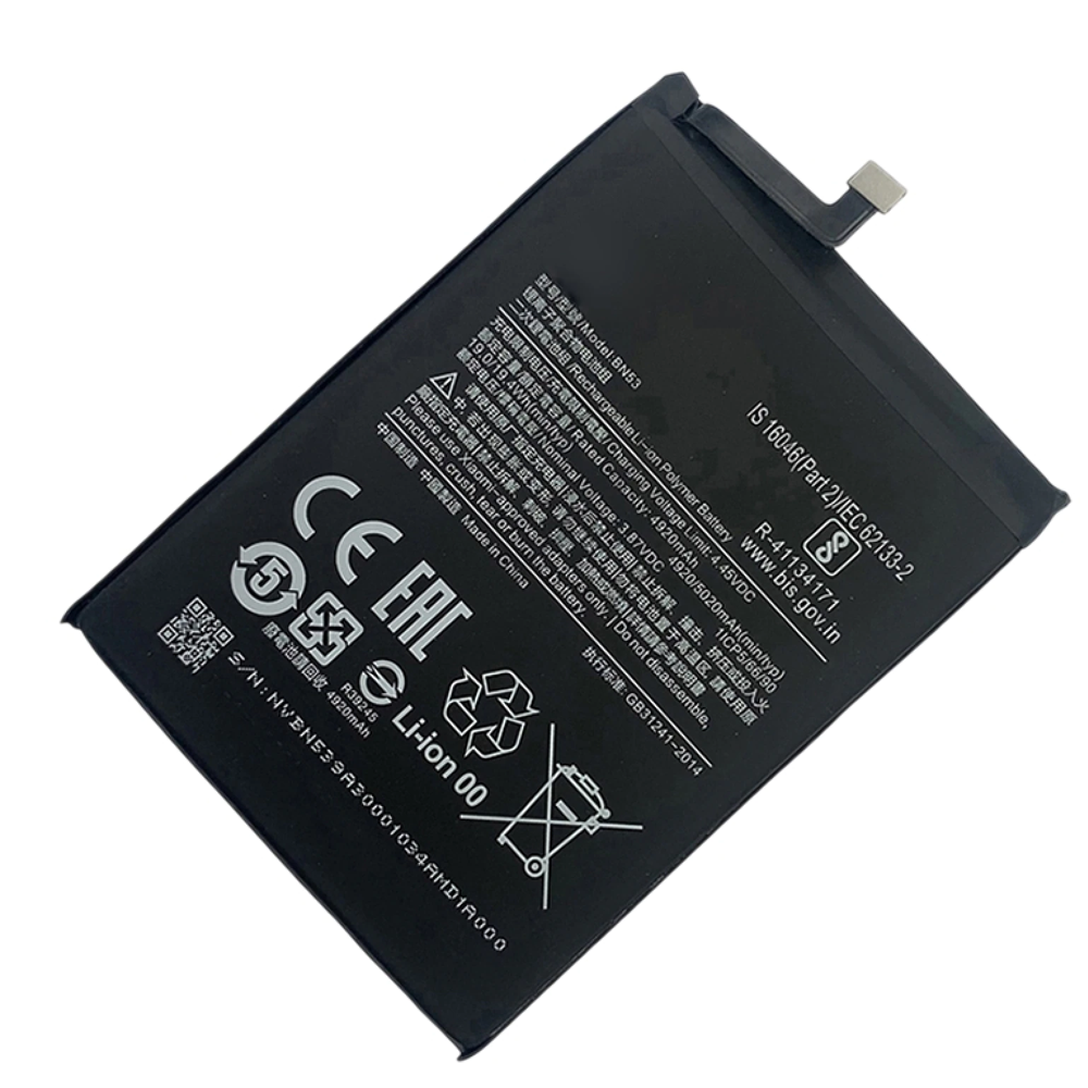 BN53 For Xiaomi Redmi Note 9 Pro kompatibilní baterie