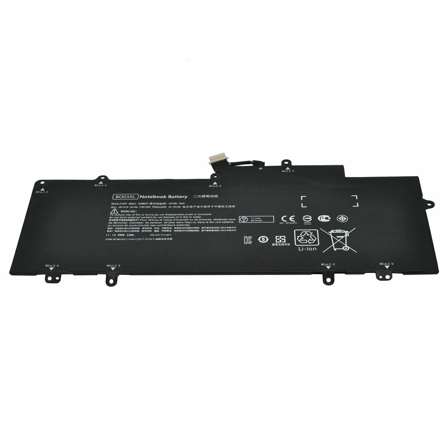 BO03XL HP Chromebook 14-X007TU 14-X008TU 14-Q070NR 14-Q001TU kompatibilní baterie