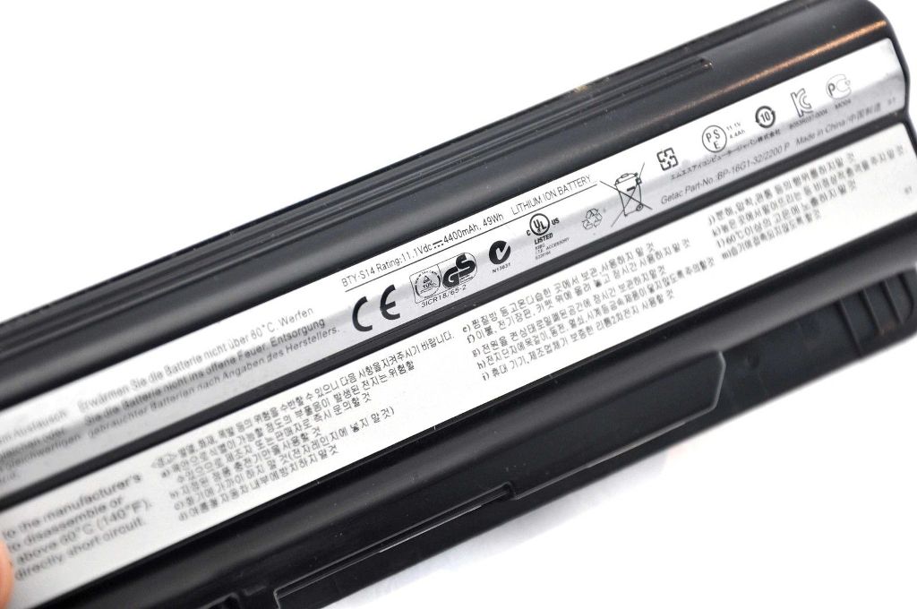 MSI Megabook CR650 CX650 FR400 FR600 FR620 FR700 BTY-S14 BTY-S15 kompatibilní baterie