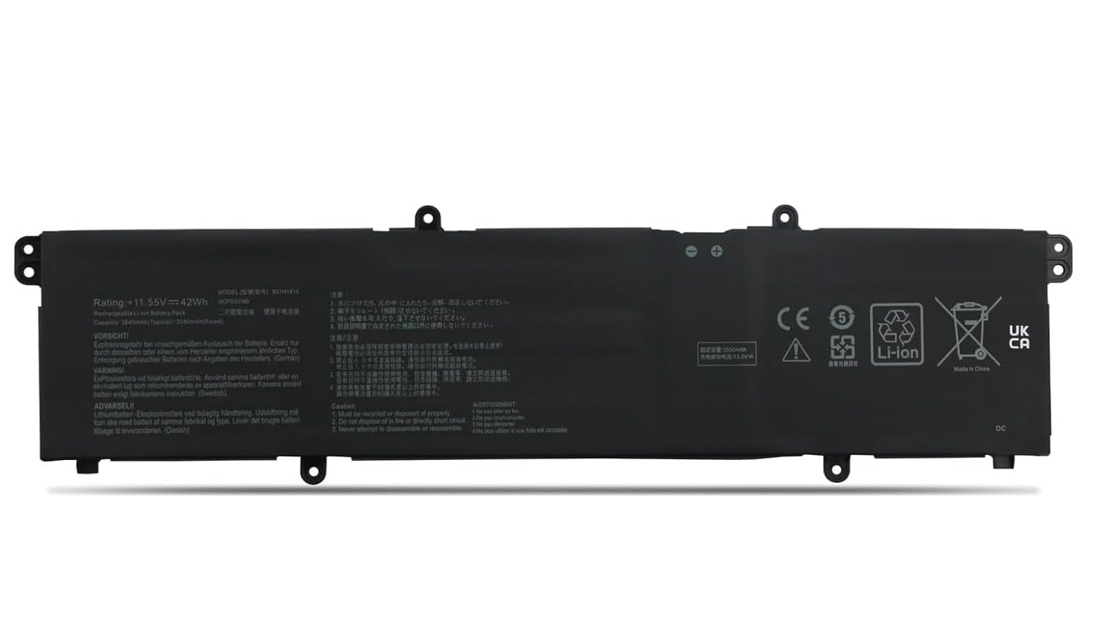 (obrázek pro) C31N1915 B31N1915 Asus ExpertBook BR1100CKA BR1100FKA B1400 B1400C B1500 B1500CB B1500cba B1500ceca kompatibilní baterie
