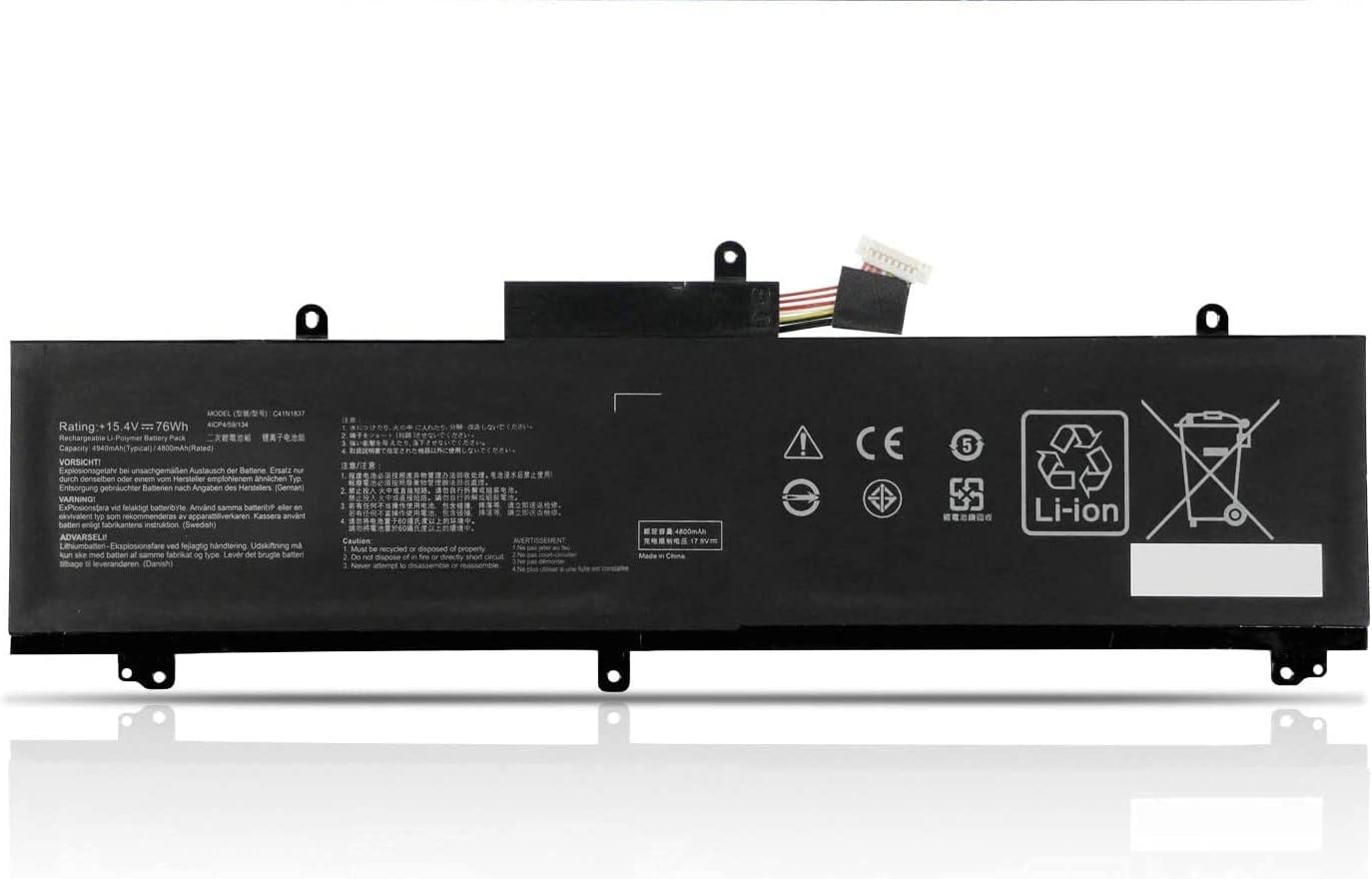(obrázek pro) ASUS Rog Zephyrus GX502GV GX502GW GU532 GX532 GU532GU GU532GV GX532G kompatibilní baterie