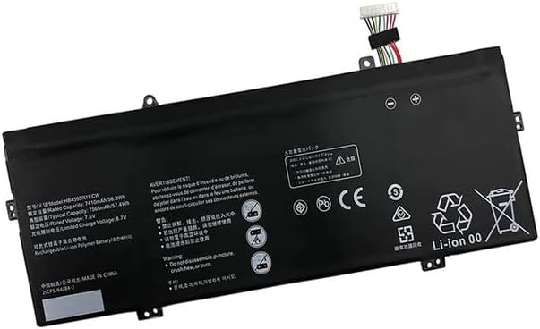 (obrázek pro) HB4593R1ECW Huawei MagicBook i5 8250U i7 8550U R5 2500U kompatibilní baterie