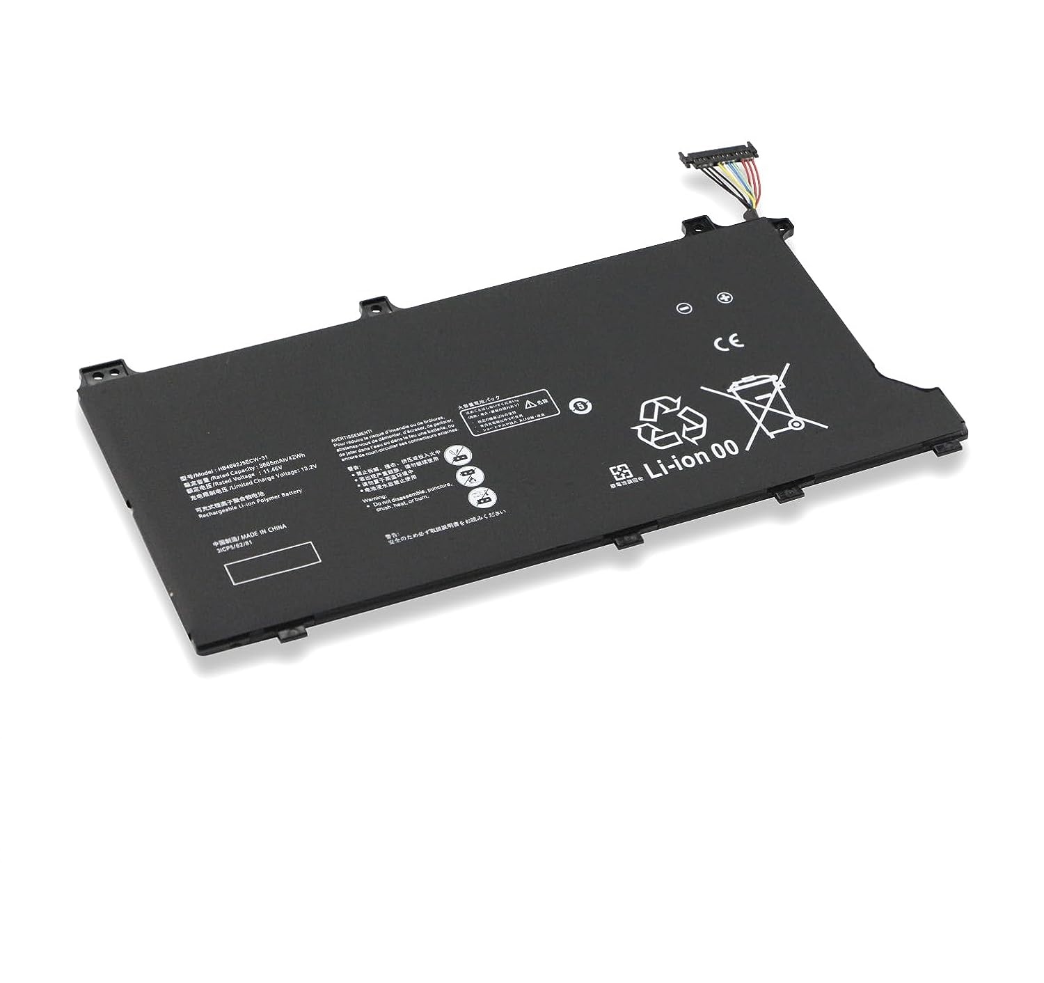 (obrázek pro) 11.46V HB4692J5ECW-31 Huawei MateBookD 15-53010TUY MagicBook VLT-W50 HB4692J5ECW-31B HB4692J5ECW-31C kompatibilní baterie