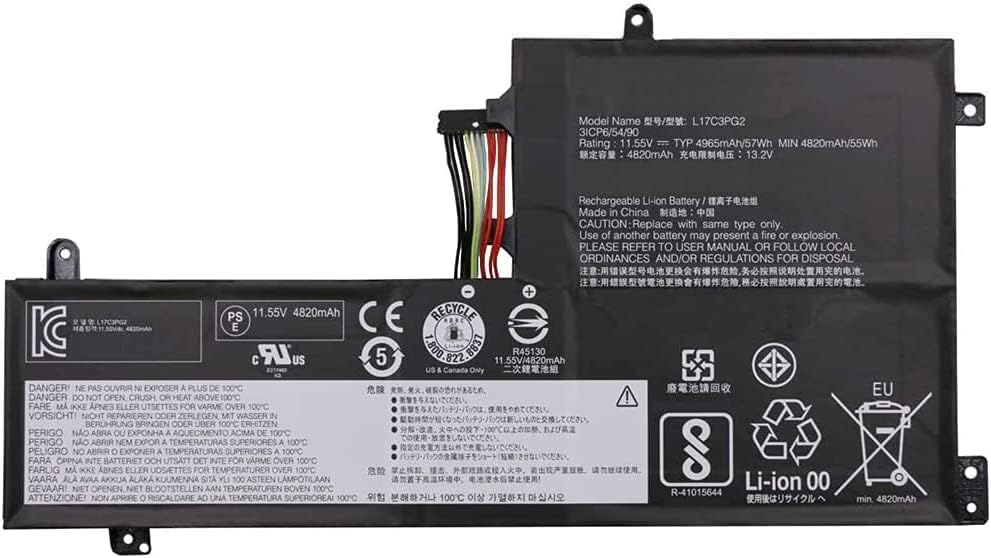 (obrázek pro) 11.4V L17C3PG2 L17C3PG1 Lenovo Legion Y530 Y730 Y740-15IC kompatibilní baterie