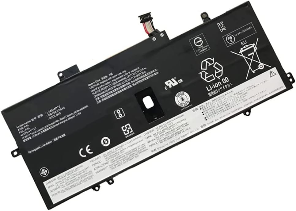 (obrázek pro) L18C4P71 Lenovo ThinkPad X1 Yoga 2019 2020 4th 5th Gen ThinkPad X1 Carbon 2019 2020 7th 8th Gen 20QD 20QE kompatibilní baterie