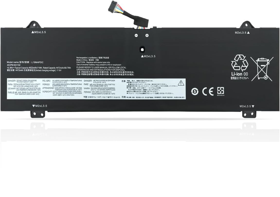 (obrázek pro) L19C4PDC L19M4PDC L19L4PDC Lenovo Yoga 7i 2020 2021 2022 7-14ITL5 7-15ITL5 7-14ACN6 7-14ARB7 2-in-1 kompatibilní baterie