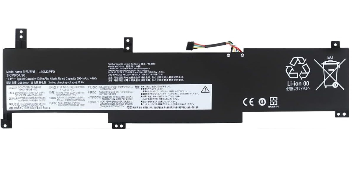 (obrázek pro) L20M3PF0 L20M3PFO L20L3PF0 Lenovo IdeaPad 3 15ABA7 kompatibilní baterie