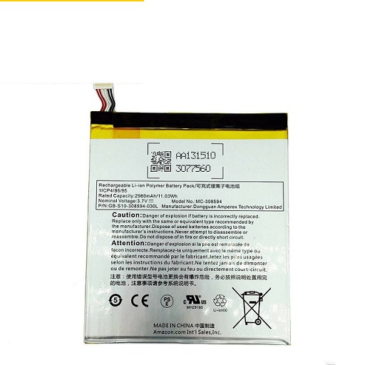 (obrázek pro) Aamzon Kindle Fire 7,5th Gen SV98LN 2015 MC-308594 kompatibilní baterie