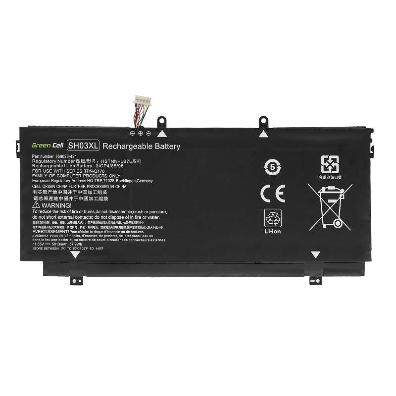 HP Spectre x360 13-AC037NG 13-AC037TU 13-AC038NG 13-AC038TU kompatibilní baterie