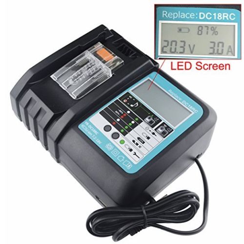 Charger Li-ion 18V for Makita BL1830 Makita DC18RC compatible kompatibilní baterie